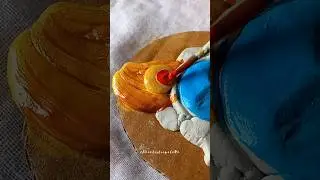 #diy #krishna with clay ✨👀 ❤ #krishnalove #clay #homedecor #handmade