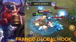 Mobile Legends: Franco Global Hook | Build | @LegendaryWarriors1 
