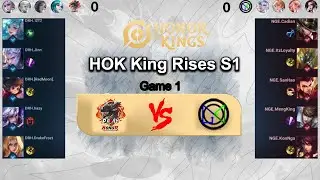 RAYET EPOSRTS vs D-ROAR HONOR | Game1 | ការប្រកួត HOK King Rises KH S1 | HOK GameKH