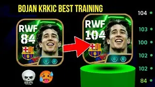How to train Bojan Krkic in eFootball 2026 | Bojan Krkic Best Training Guide in eFootball 2026