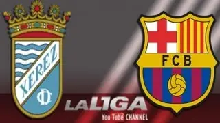 Gol de Dongou (1-1) en el Xerez CD - FC Barcelona B - HD