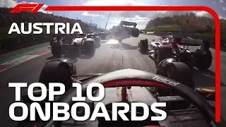 Thrilling Battles, Sprint Shunts And The Top 10 Onboards | 2022 Austrian Grand Prix | Emirates