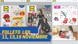 FOLLETO/CATALOGO LIDL catálogo juguetes ya llegó!!!!