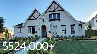 BUILD THIS CUSTOM LUXURY HOME FROM $524K | HOUSTON AREA MODEL HOME TOUR
