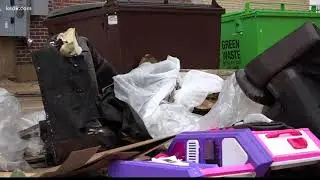 St. Louis police tackling trash problems