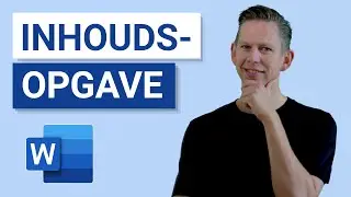 Automatische inhoudsopgave maken in Word