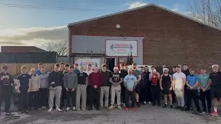 Christmas Eve 2025 at an Old School Gym in Wigan