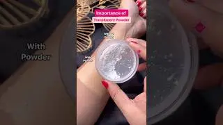 Importance of Translucent Powder 😱😧 #makeupguide #makeuptutorial #makeuptips #foundationtutorial