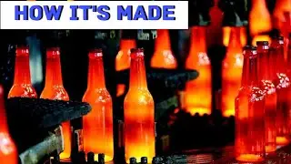 How glass bottles are made in factory/glass bottle factory
