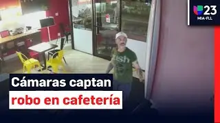 Arrestan a un hombre que robó una cafetería judía en Miami Beach. Quedó registrado en video