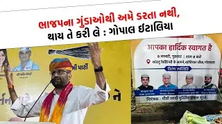 Gopal Italia  ટોપીના પોસ્ટર પછી કેમ થયા બરાબરના ગુસ્સે, ભાજપના બોલાવ્યા ભુક્કા