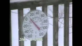 Blizzard of 1996 Home Video *No Sound*