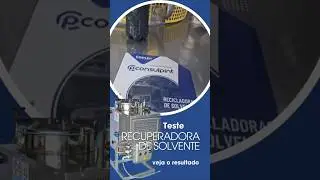 Efici&ecirc;ncia em a&ccedil;&atilde;o - Recuperadora de Solvente! #industria #consulpint #inovacaoempresarial