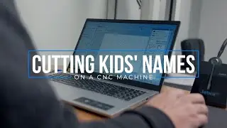 CNC Name Cutouts in MDF | Aspire Setup, Workholding & Clean Cuts