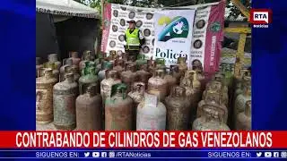 Contrabando de cilindros de gas venezolanos