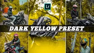 LIGHTROOM l DARK YELLOW PRESET l BIKERS Free Lightroom presets tanged HDR एक क्लिक में )✅ background
