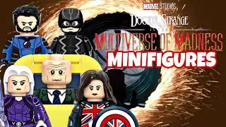 LEGO UNOFFICAL DR. STRANGE IN THE MULTIVERSE OF MADNESS ILLUMINATI MINIFIGURES XINH X0338