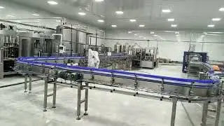 Rotary 8 cavity 2L PET pure water bottle filling machine filling production complete line