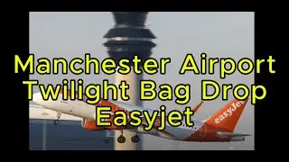 Easyjet Twilight bagdrop, Manchester airport