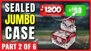 SOLID ROOKIE HIT!🚨 FULL CASE PROFIT CHALLENGE🚨 2026 TOPPS SERIES 1 JUMBO HOBBY CASE PART 2 OF 6