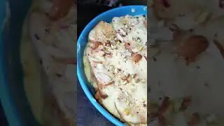 easy &quick recipe from rusk, rabdi 🎂cake #shorts #ytshorts #rusk cake