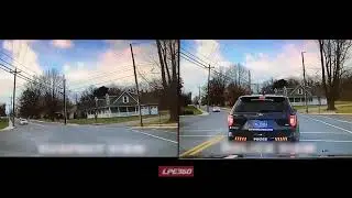Man steals police car nearly runs over cop