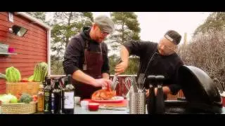 Grillakademins Grillskola #3 - Helgrillad Majskyckling