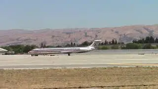 American Air MD80 | 30R Departure @ Norman Y. Mineta San Jose (KSJC/SJC)