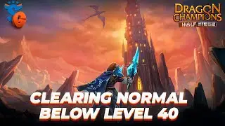 CLEARING NORMAL TOWER BELOW LEVEL 40 | STARTING OVER EPISODE #2 | DRAGON CHAMPIONS