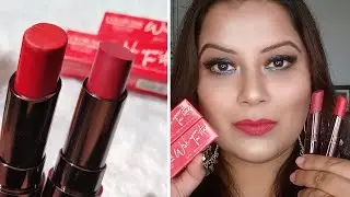 COLORBAR KISSPROOF LIPSTICKS II SWATCHES II REVIEW