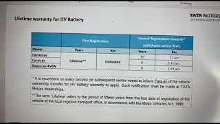 Tata Motors announces Lifetime Battery Warranty For Harrier.EV, Nexon.EV 45 kWh And Curvv.EV