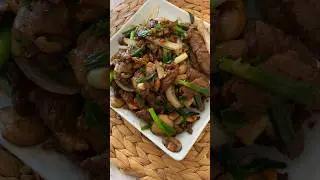 Beef Mushrooms and Onions under 30 Minutes Meal