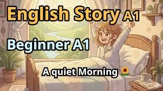 Slow English Story &ndash; A Quiet Morning | Listen & Shadowing (A1)