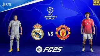 FC 25 - Real Madrid vs Manchester United | UEFA UCL 24/25 Final | PS5&trade;