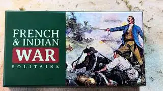 French and Indian War solitaire game by Worthington Games and Grant Wylie   