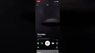 Jul chocolata Spotify Screen
