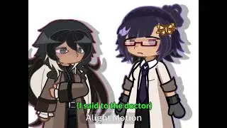 “Will this hurt doc??” || Yosano + Akutagawa (beast au)