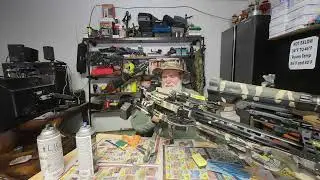 Painting the TenPoint Viper S415 Crossbow and Burris OracleX