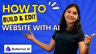 Website Editing on Butternut AI | Full Tutorial for Beginners (Step-by-Step)