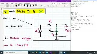 Biased negative shunt Clipper circuits with simulation