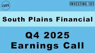South Plains Financial (SPFI) Q4 2025 Earnings Call