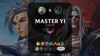 Master Yi Jungle vs Karthus - NA Master Patch 13.13
