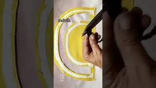 Gol gala stylish neck design cutting and stitching #fashion #diy #stitchwork