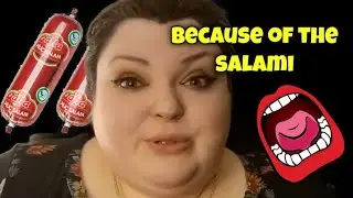 Foodie Beauty The Chantal Show deleted burger eyes stream Peetz and something about a Salami