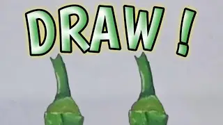 How to draw Lady finger fry with watercolor || watercolor drawing easy || watercolor tutorial
