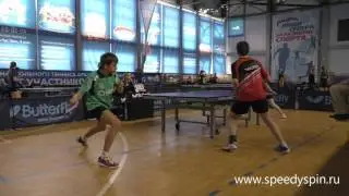 Boys doubles semifinale on Russia Cadets Championship 2016.FHD