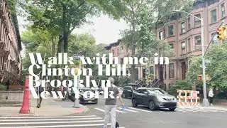 Walk with me in Clinton Hill, Brooklyn, New York.