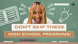5 High School Student Programs You Should Know About