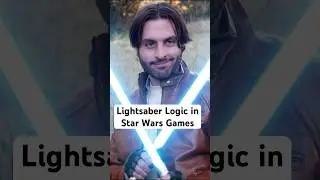 Lightsaber Logic in Star Wars Games #lightsaber #starwars #gaming