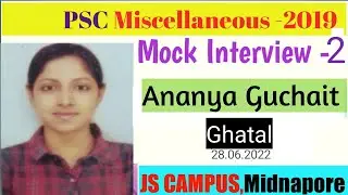WBPSC Miscellaneous Interview